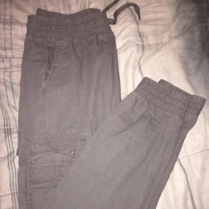 Grey Cargo Joggers (large)