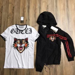 Gucci Angry Cat Shirt And Jacket Set