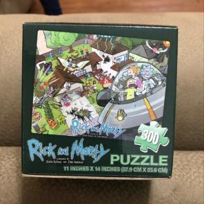 Loot Crate Rick And Morty Puzzle