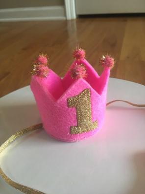 1st Birthday Crown
