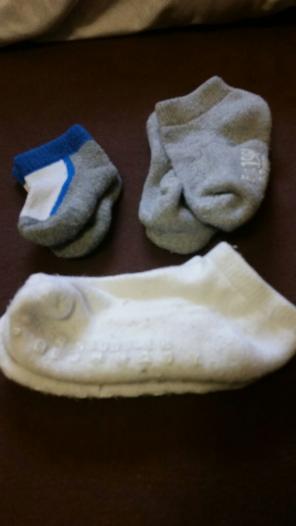 3 pair of socks