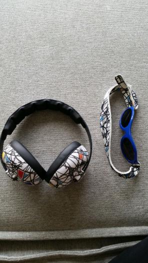 Baby Banz protective eye and ear set