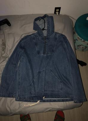 Pacsun Denim Hoodie Jacket