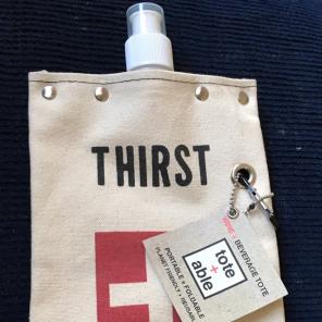 Thirst Aid Canvas Wine & Beverage Tote