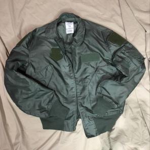 Men's Military Flight Jacket Size Large