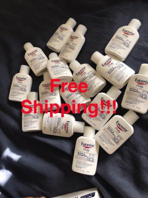 32 Eucerin Baby Wash & Shampoo Samples