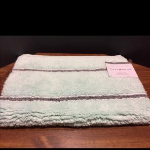New Tommy Hilfiger Bath Mat Rug Cotton