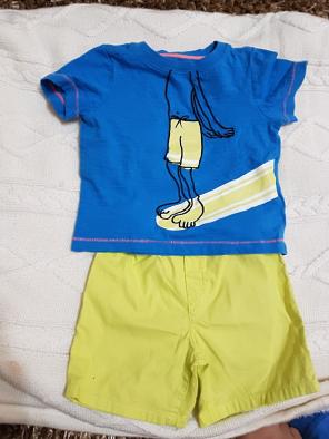 Shorts and shirt