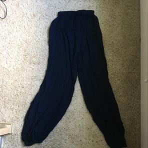 Navy Loose Pants