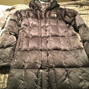 The north face long jacket parka 600