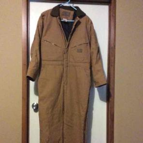 Men's Insulated Overalls size Medium