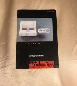 2 SNES Instructions Manual Books Lot