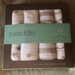 ADEN and ANAIS Muslin Wraps 4 pack NEW