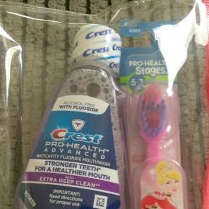 Princesses traveling Tooth brush kit