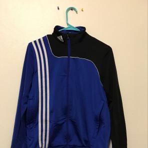 Blue Adidas Jacket