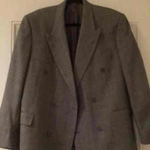 MENS YSL DOUBLE BREASTED SUIT