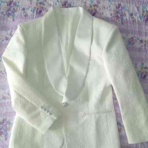 White Designer Blazer Jacket