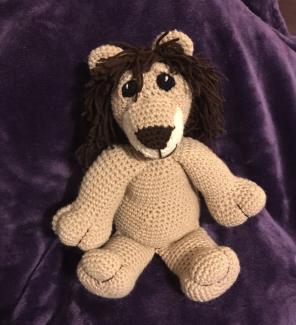 Crochet Toy Lion