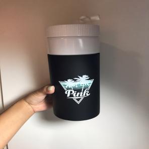 VS PINK RETRO WATERBOTTLE 32 FL OZ