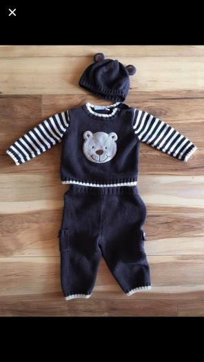 3-6 M Baby Bear Outfit