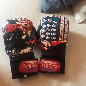 Overthrow New York Boxing Gloves W/ Tape
