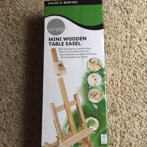 Mini Wooden Table Easel