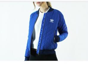 NWT Adidas Quilted TT BomberJacket