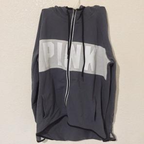 VS PINK HIGH-LOW HOODIE