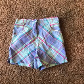 Cute George Plaid Shorts Size 24M