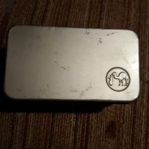 VINTAGE SILVER METAL HOLDER FREESHIP