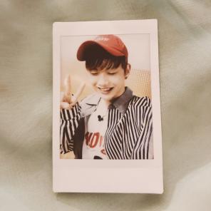WANNA ONE Daniel Bf Polaroid