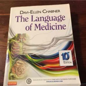 Medical terminology book