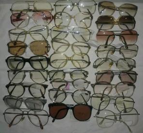 Vintage eyeglasses lot of over 30