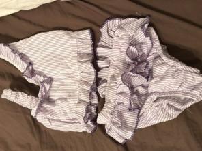 Purple Seersucker 2 Piece 4t