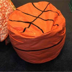 Basketball bean bag chair