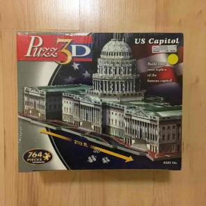 Puzz3D US Capitol Sealed