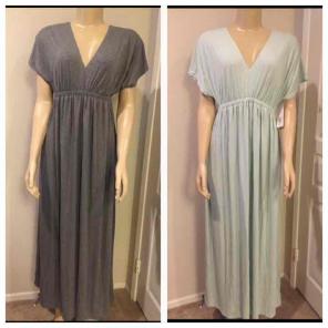 2 Liz Lange maternity dress $14 (M & XL)