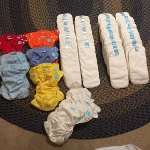 19 Charlie Banana Diapers & 52 Liners
