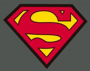 Superman symbol sticker decal