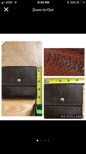 Authentic Elise Wallet