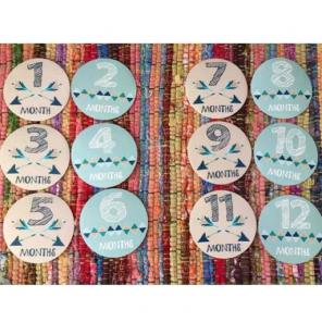 Baby Monthly Age Stickers- Great Gift!!