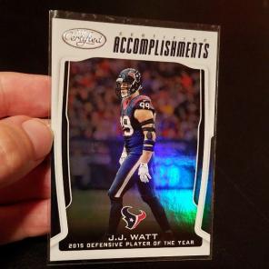 2017 Certified J.J. Watt insert