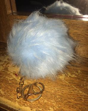 Baby Blue Fur Ball