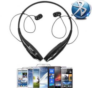 Black Bluetooth Wireless Headset