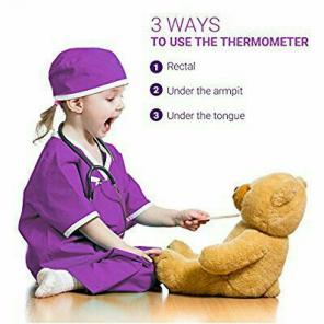 Purple Flexible Thermometer