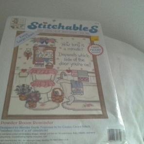 Stitchables cross stitch kit
