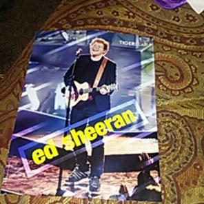 ED SHEERAN/KAYLA MAISONET 8x10 Pin-Up!