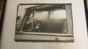 Autographed Matt Dillon Truck Photograph