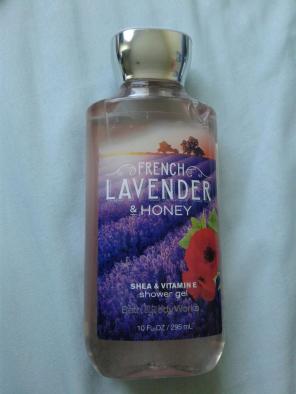 French lavender & honey shower gel