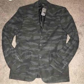 Forever 21 21Men camo blazer jacket S